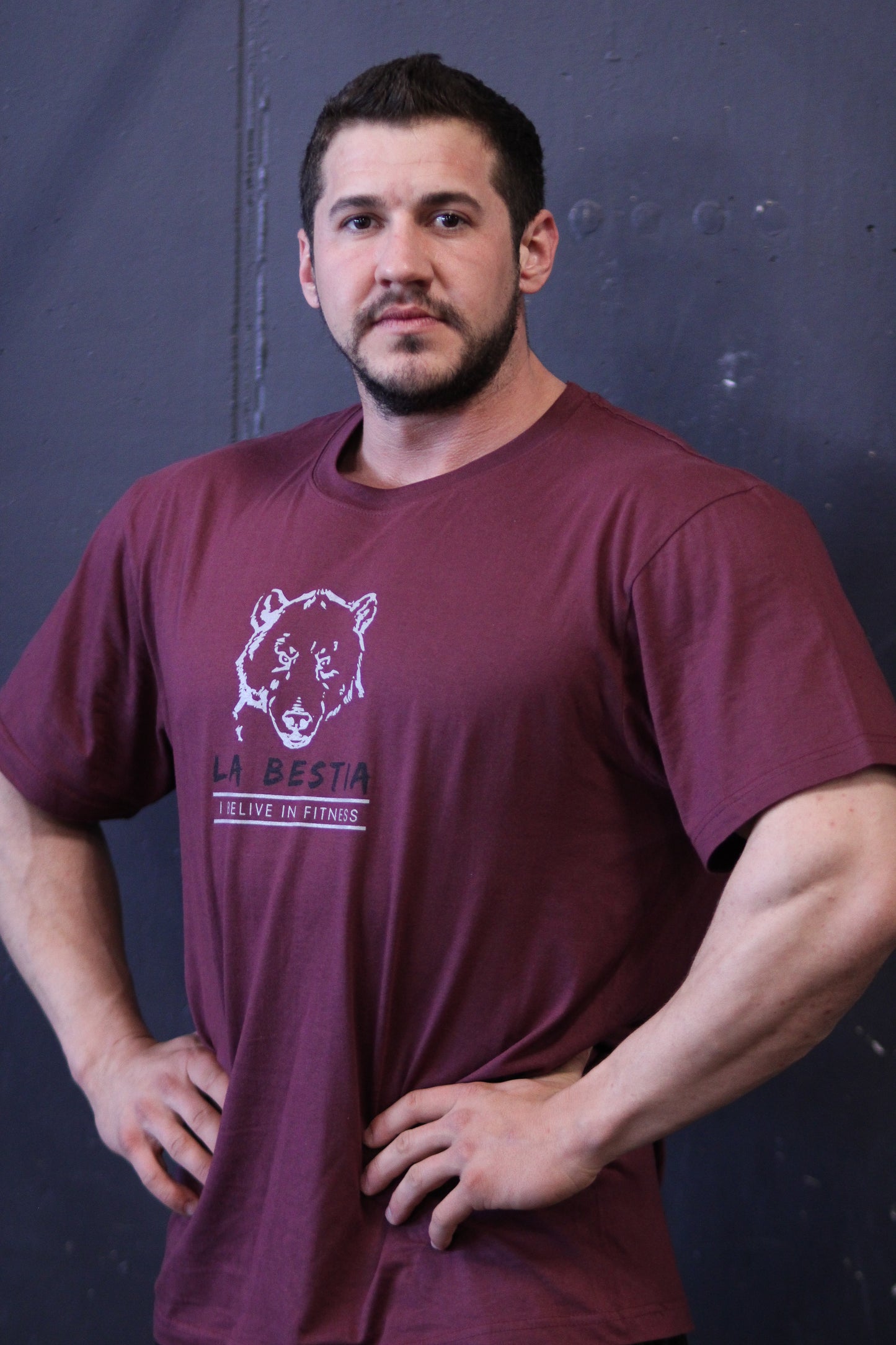 Men's Bodybuilding Shirt - I believe in fitness