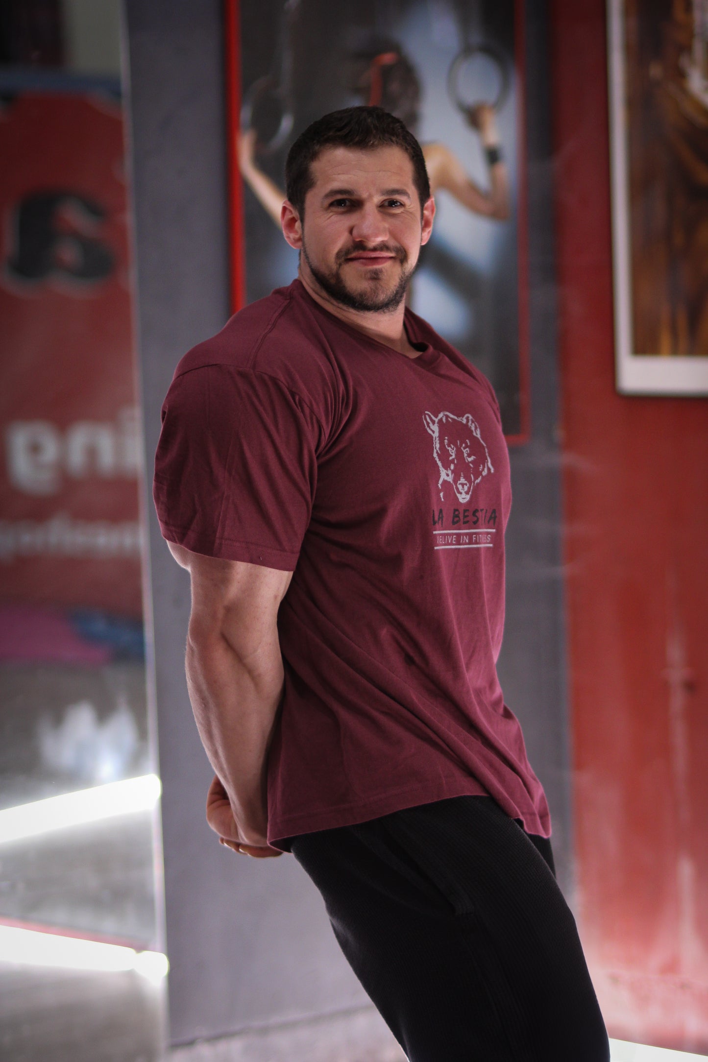 Men's Bodybuilding Shirt - I believe in fitness